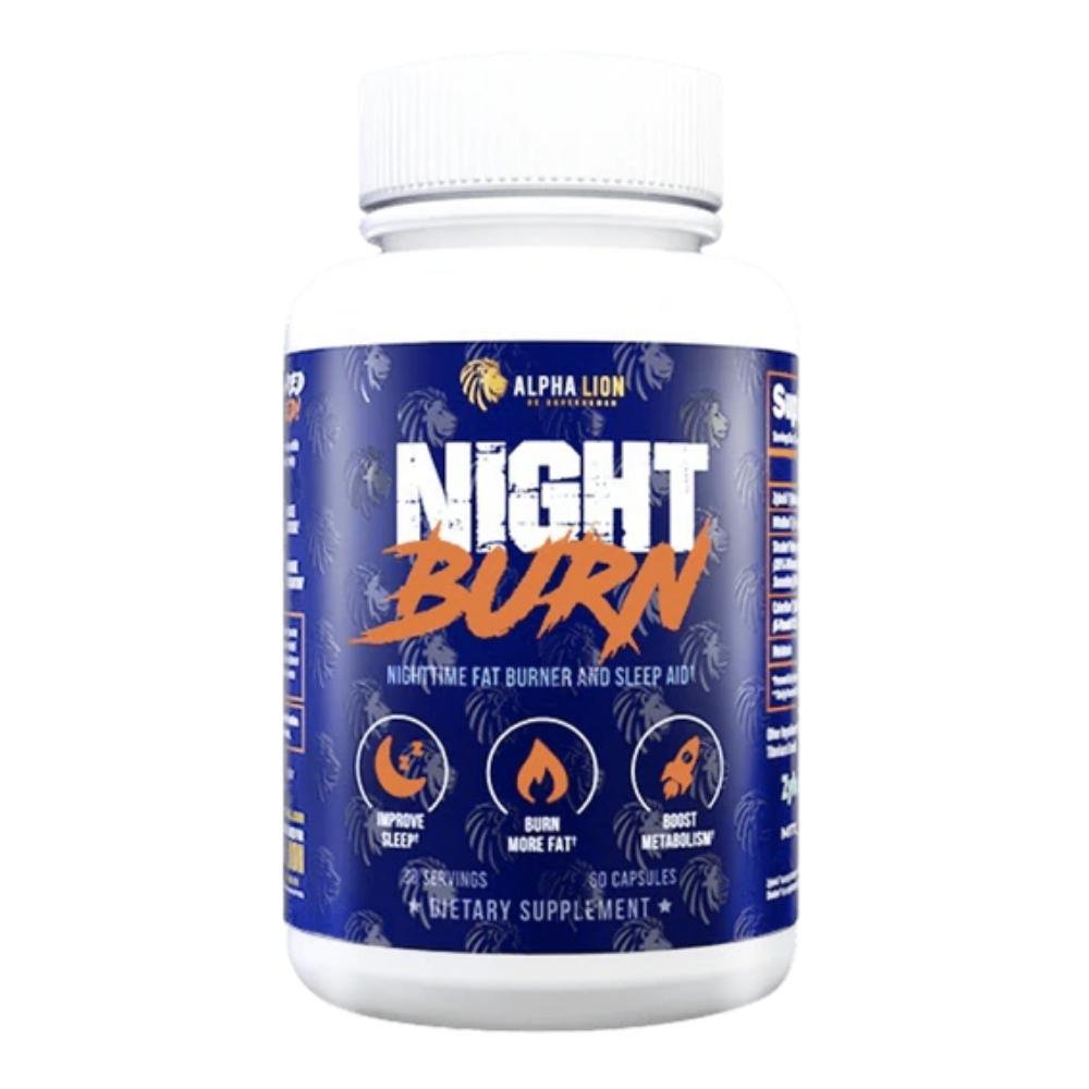 Alpha Lion Night Burn 60 Capsules Fat Burner Alpha Lion 