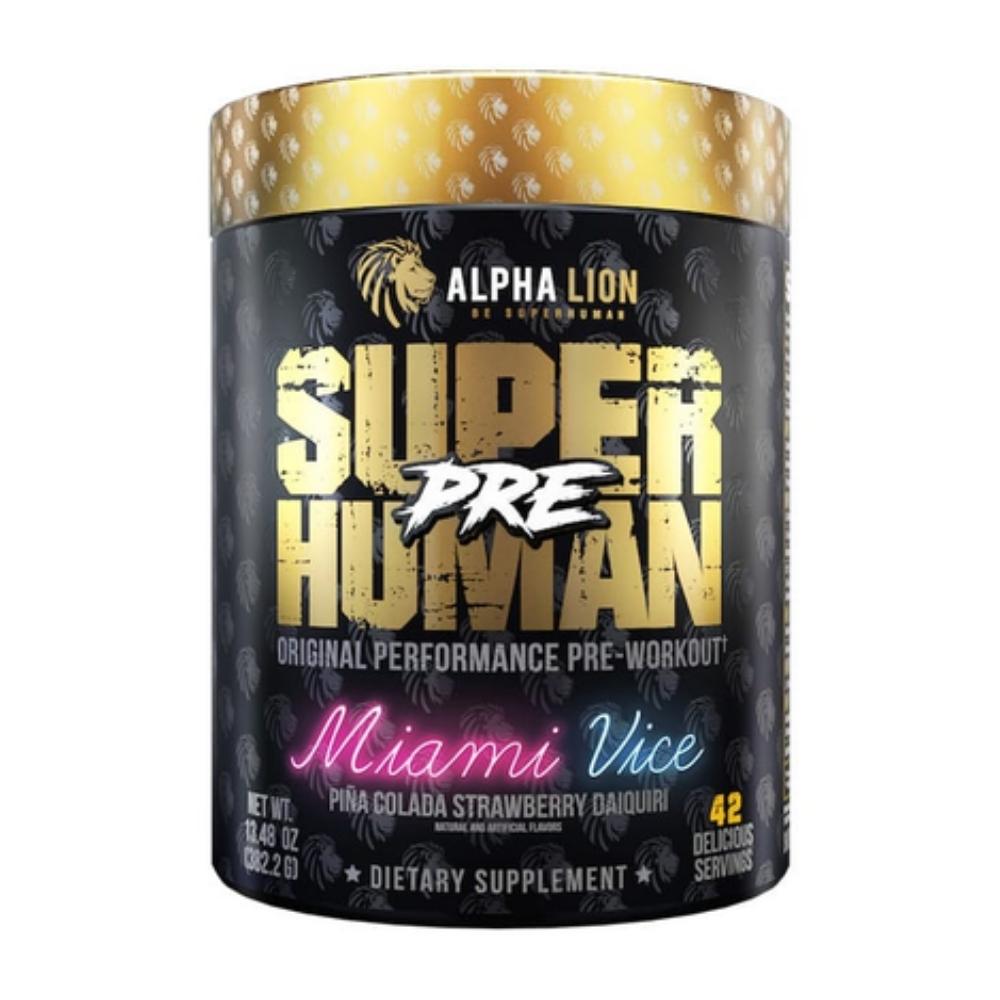 Alpha Lion SuperHuman 21 Servings Pre-Workouts Alpha Lion Miami Vice 