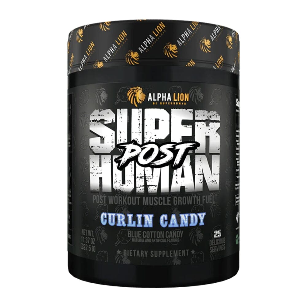 Alpha Lion Super Human Post 25 Servings Specialty Health Products Alpha Lion Curlin Candy 