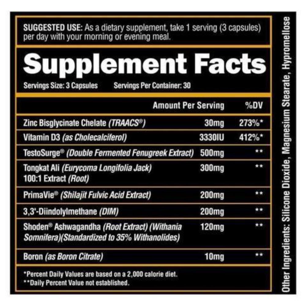 Alpha Lion Super Human Test 90 Capsules Specialty Health Products Alpha Lion 