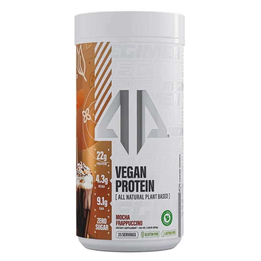 Alpha Prime Sports Regimen Vegan Protein 2lb Protein Powders AP Sports Regimen Mocha Frappuccino 