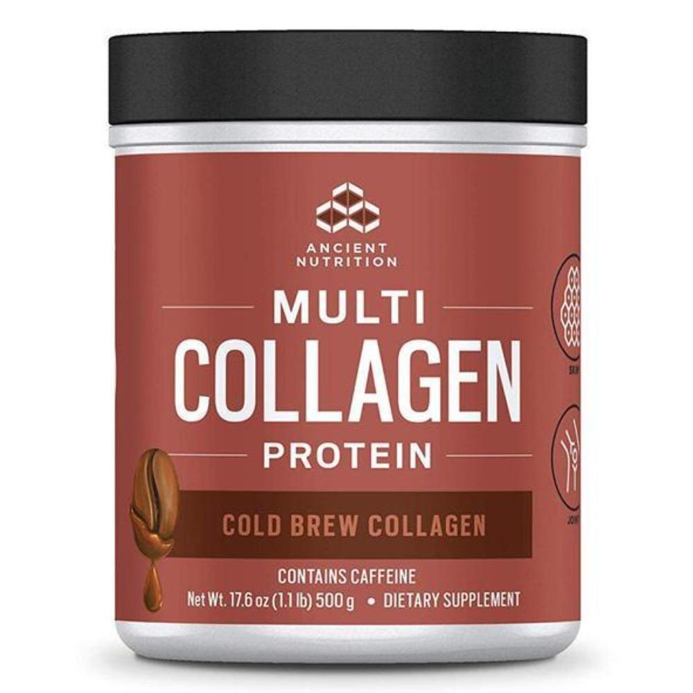Ancient Nutrition Dr. Axe Multi Collagen Protein 45 Servings Protein Powders Ancient Nutrition Cold Brew 