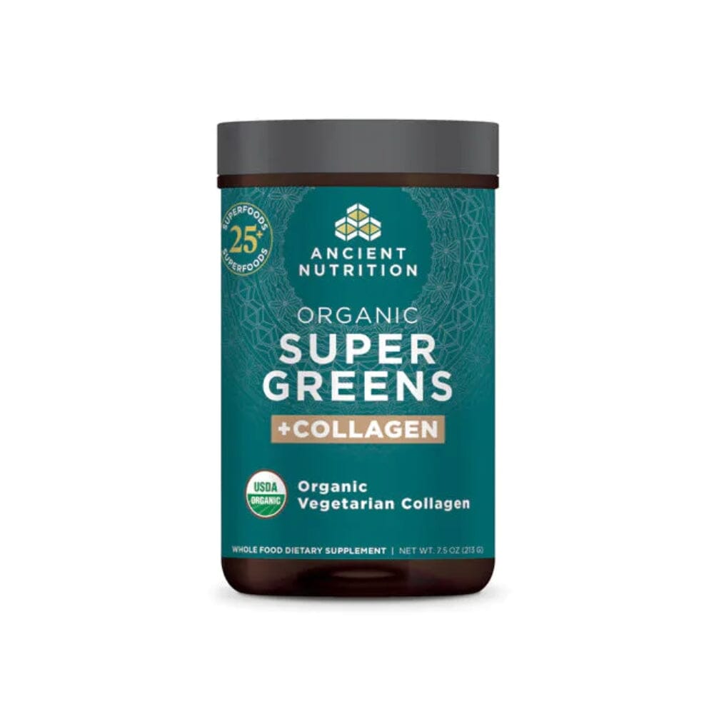 Ancient Nutrition Organic Super Greens + Collagen 25 Servings Personal Care& - Hygeine Ancient Nutrition 