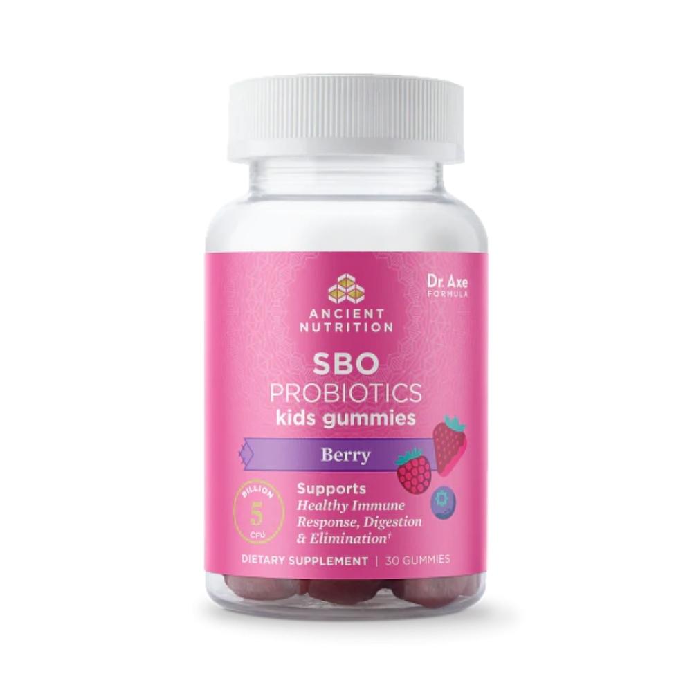 Ancient Nutrition SBO Probiotic Kids Gummy 5 Billion CFU 30 Count Digestive Health Ancient Nutrition 