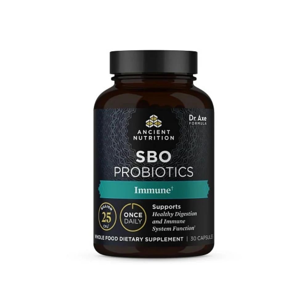 Ancient SBO Probiotic Once Daily 30 Capsules Digestive Health Ancient Nutrition Immune 