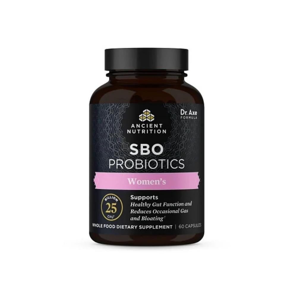 Ancient SBO Probiotic Once Daily 30 Capsules Digestive Health Ancient Nutrition Women 