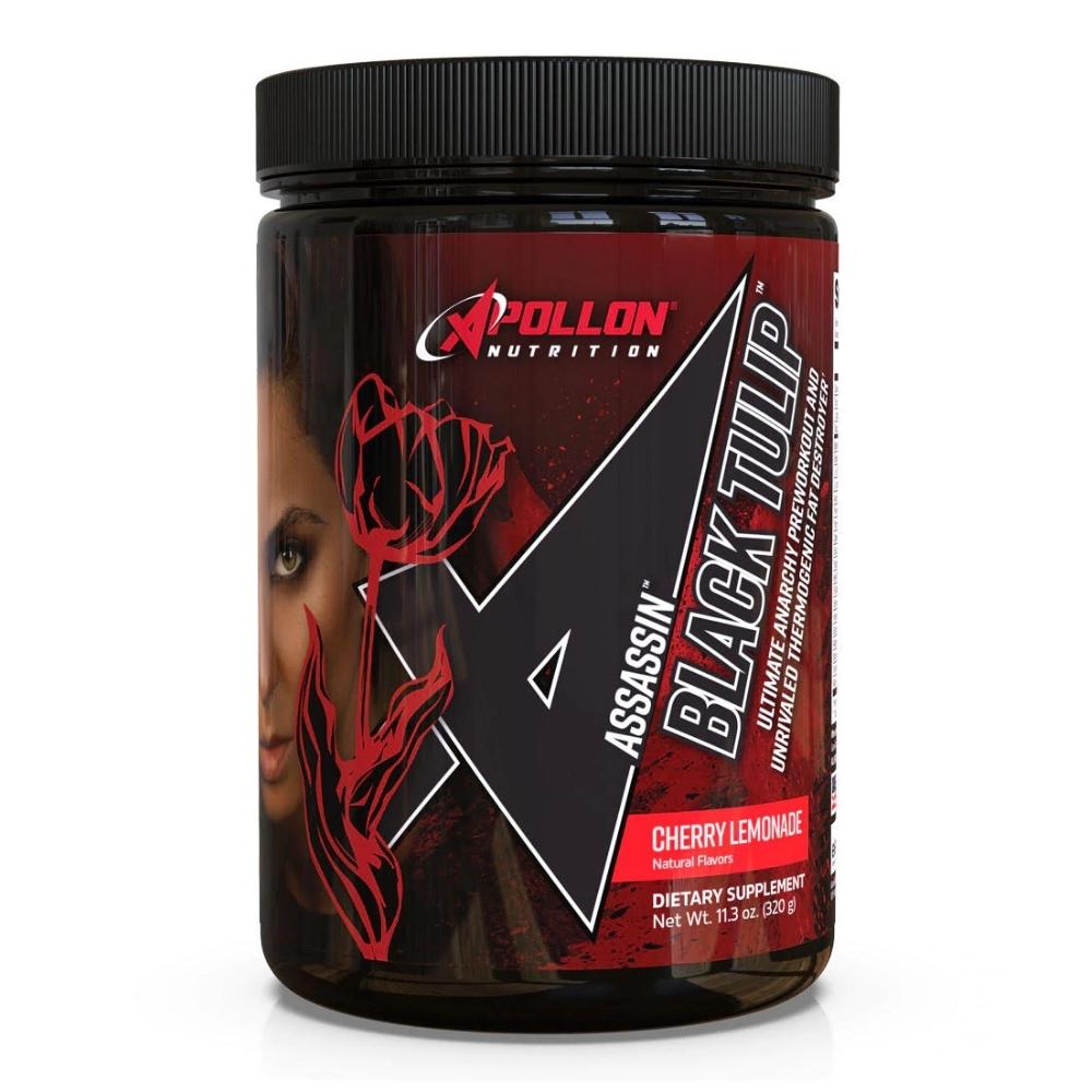 Apollon Assassin Black Tulip Pre-Workouts Apollon Nutrition Cherry Lemonade 