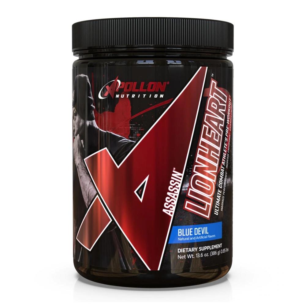 Apollon Assassin LionHeart 40 Servings Pre-Workouts Apollon Nutrition Blue Devil 