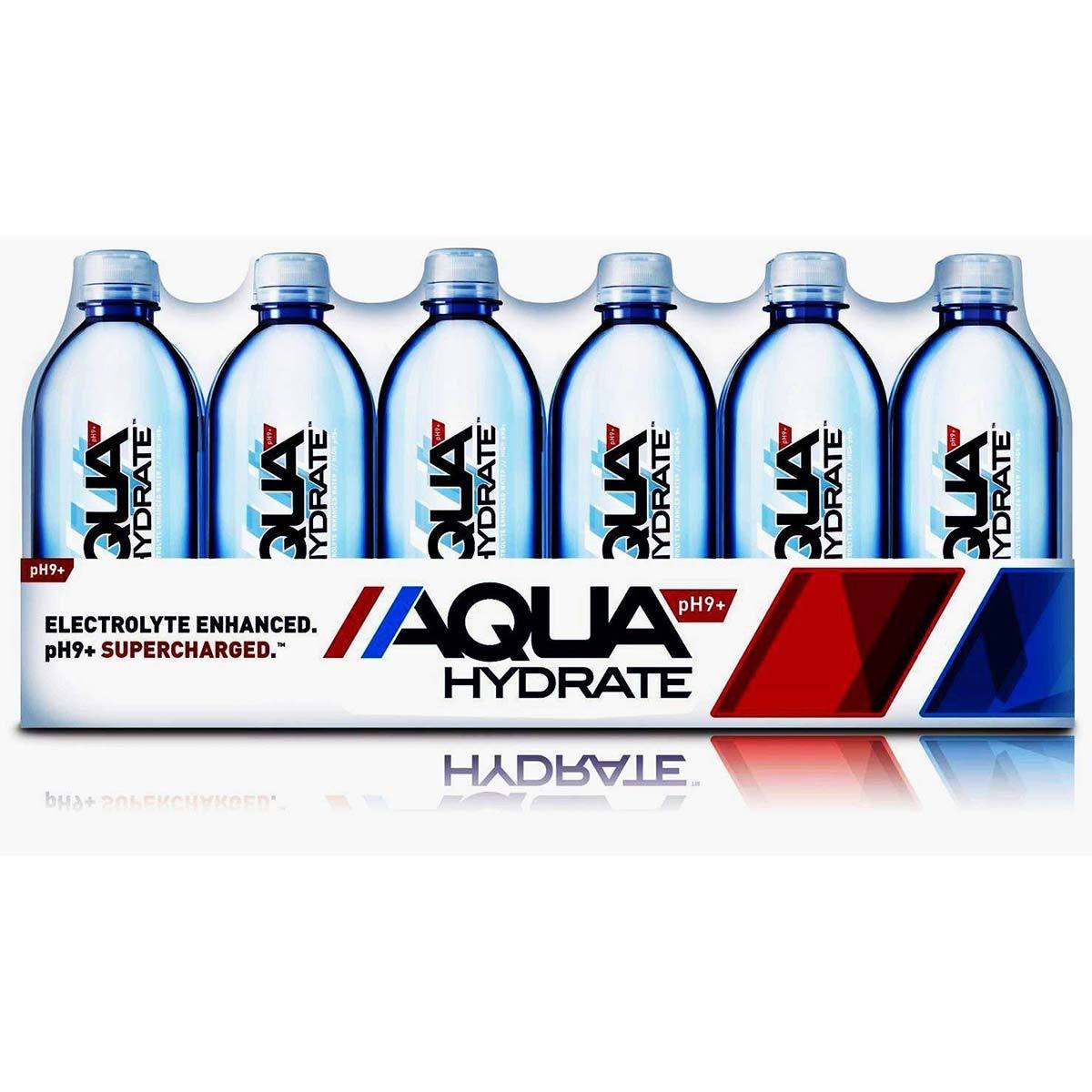 AquaHydrate Water with Electrolytes 24-16.9 fl oz Bottles Drinks AquaHydrate, Inc.  (1535993118763)