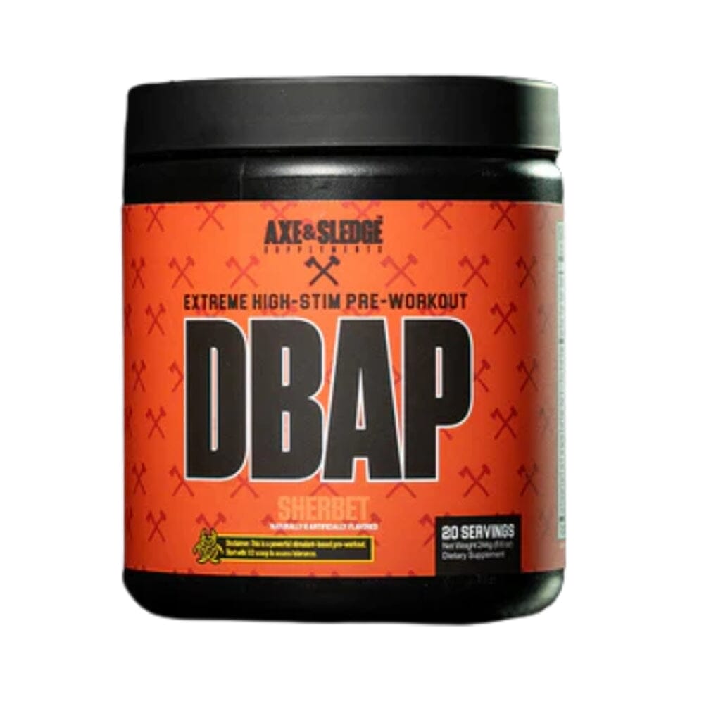 Axe & Sledge DBAP 20 Servings Pre-Workouts AXE & SLEDGE Sherbet 