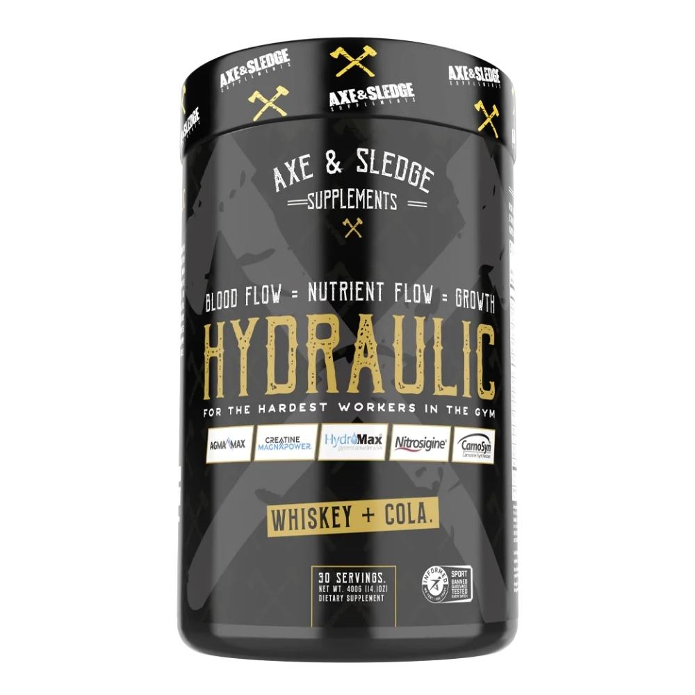 Axe & Sledge Hydraulic 40 Servings Sports Performance Recovery AXE & SLEDGE Whiskey + Cola 