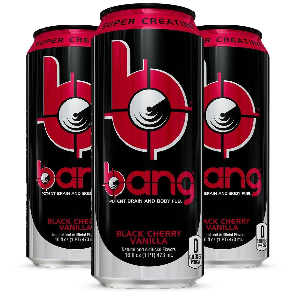VPX Bang RTD 12/Case Diet/Energy VPX Black Cherry Vanilla  (1058943205419)