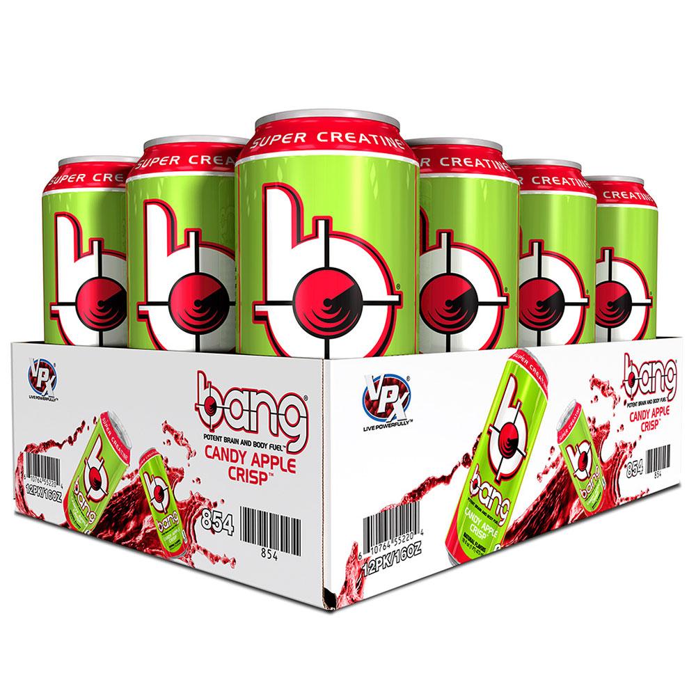 VPX Bang RTD 12/Case Diet/Energy VPX Candy Apple Crisp  (1058943205419)