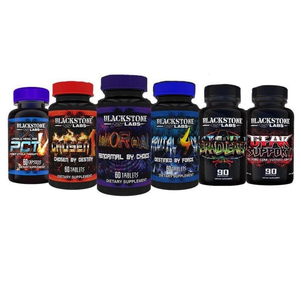BLACKSTONE LABS ELITE FIRE, ICE & POWER STACK Prohormones, Andro & Support Blackstone Labs 