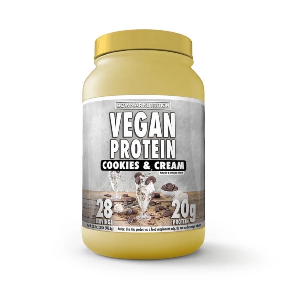 Bowmar Vegan Protein 2lb Protein Powders Bowmar Nutrition Cookies and Cream 