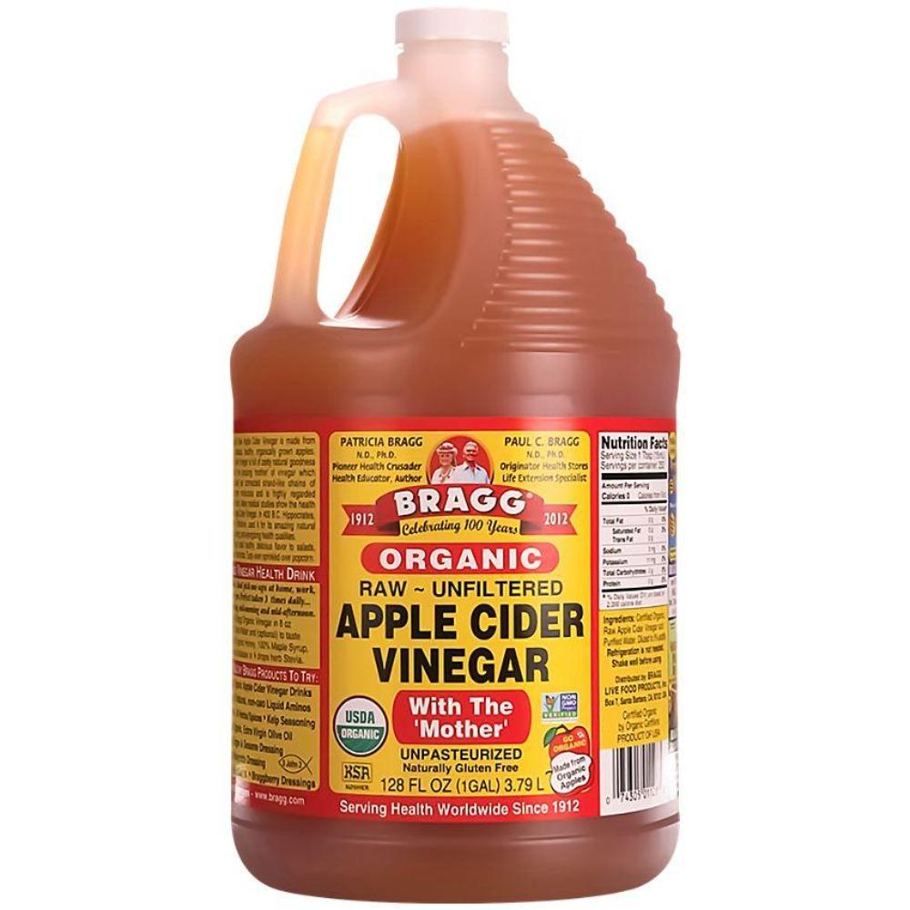 BRAGG APPLE CIDER VIN GALLON Specialty Health Products Bragg 