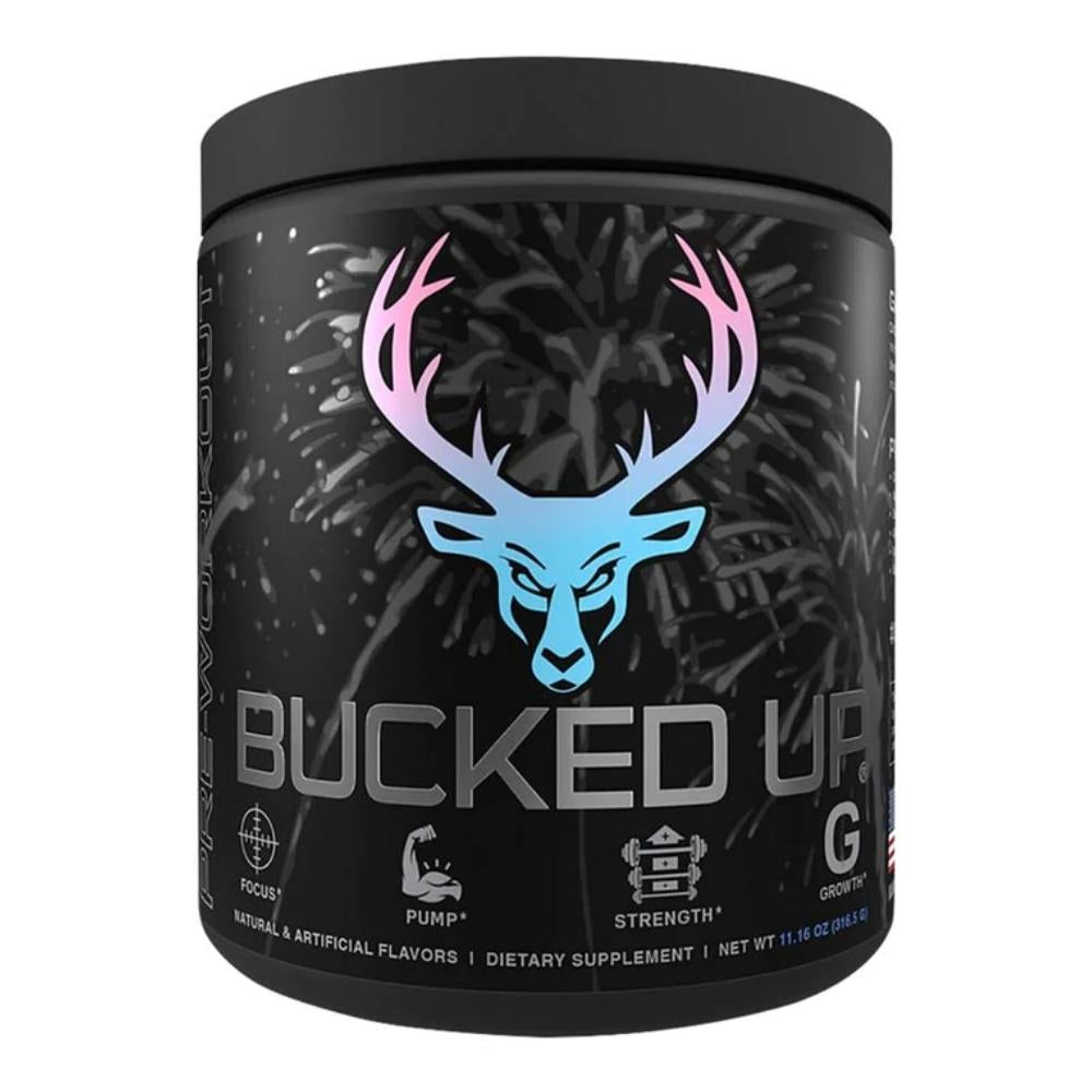 Bucked Up Bucked Up 30 Servings Sports Performance Recovery Bucked Up Blue Cotton Candy 