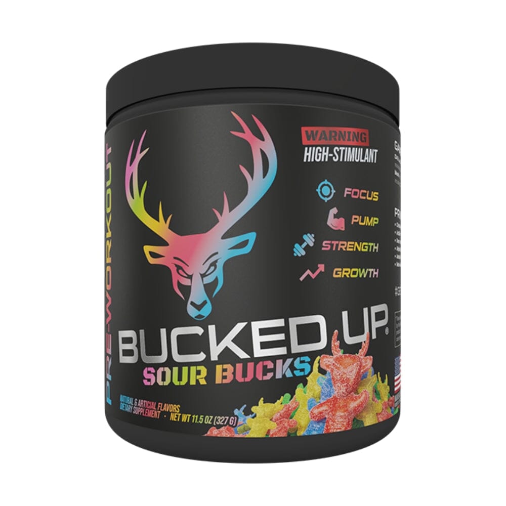 Bucked Up Bucked Up 30 Servings Sports Performance Recovery Bucked Up Sour Bucks 