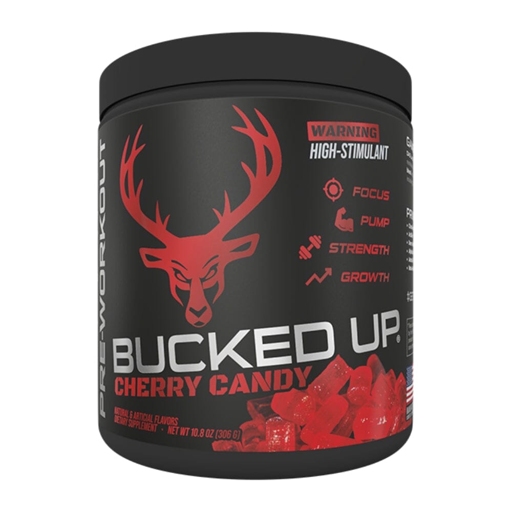Bucked Up Bucked Up 30 Servings Sports Performance Recovery Bucked Up Cherry Hard Candy 
