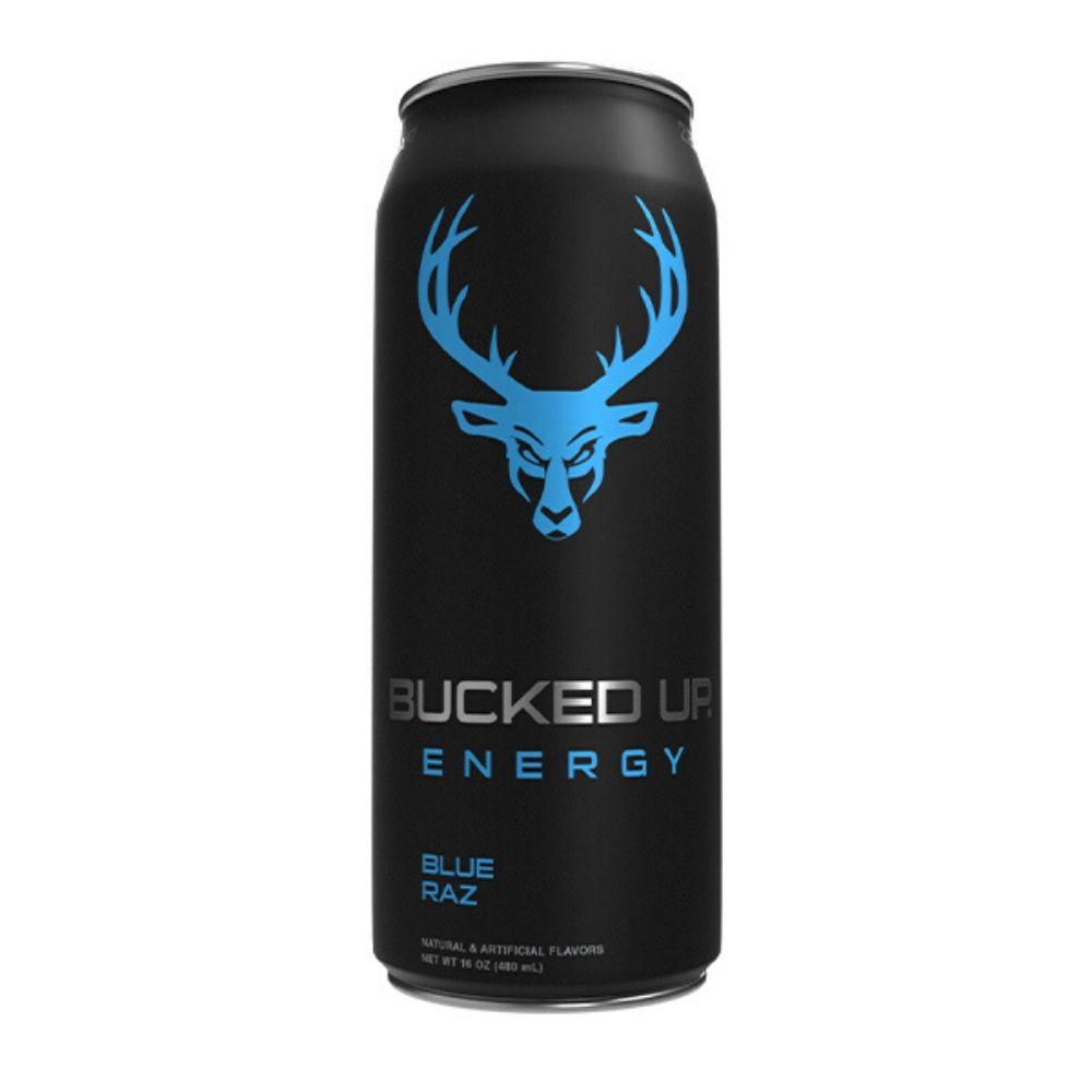 Bucked Up Energy Drink RTD 12/Case Drinks Bucked Up Blue Raz 