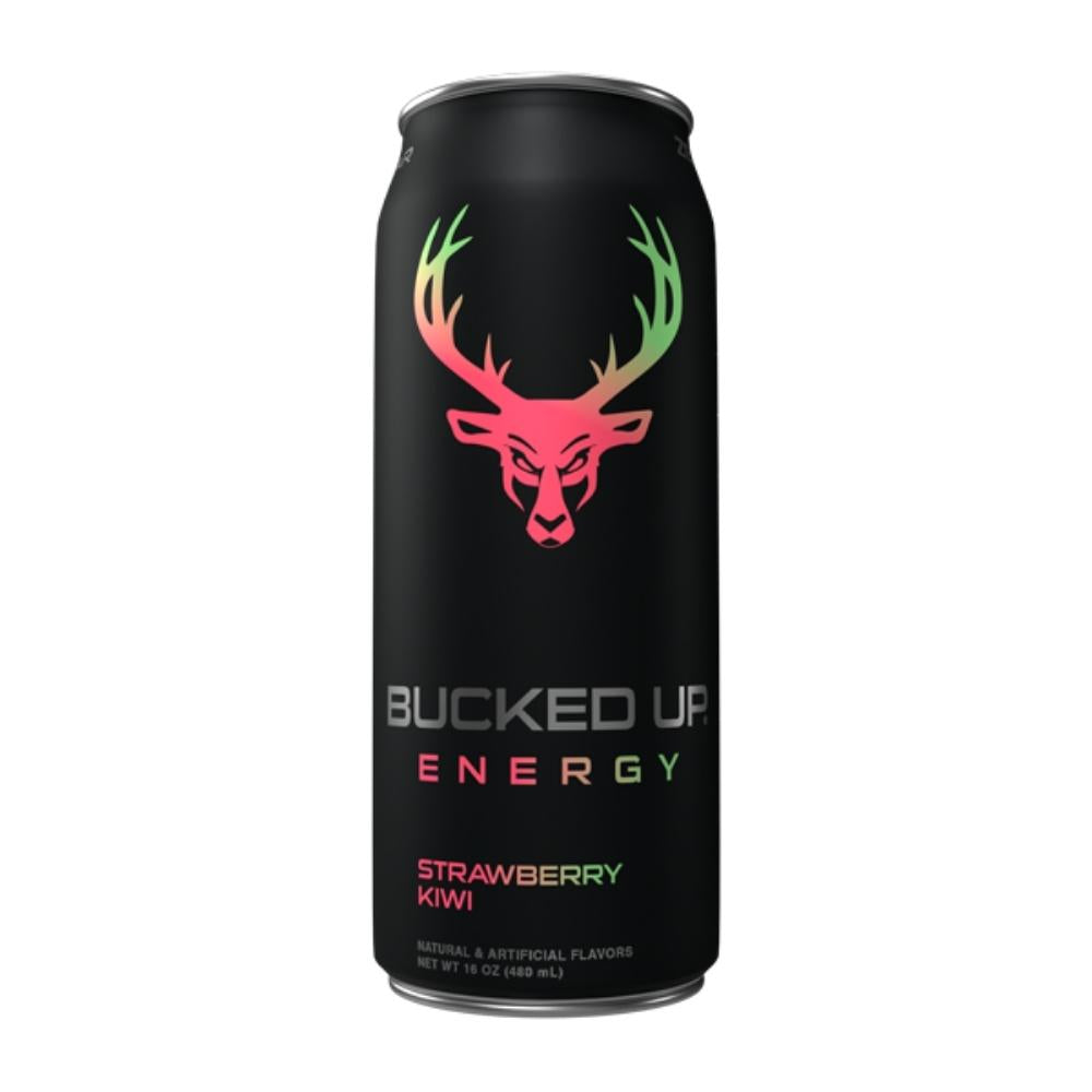 Bucked Up Energy Drink RTD 12/Case Drinks Bucked Up Strawberry Kiwi 