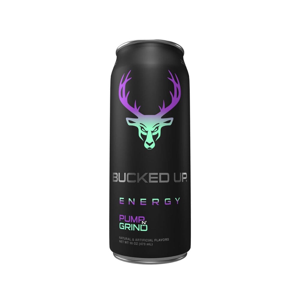 Bucked Up Energy Drink RTD 12/Case Drinks Bucked Up Pump N' Grind 