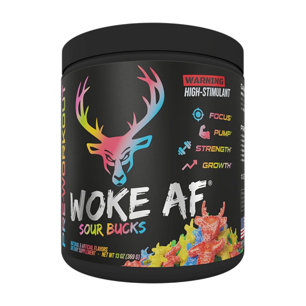 Bucked Up Woke AF 30 Servings Sports Performance Recovery Bucked Up Sour Bucks 