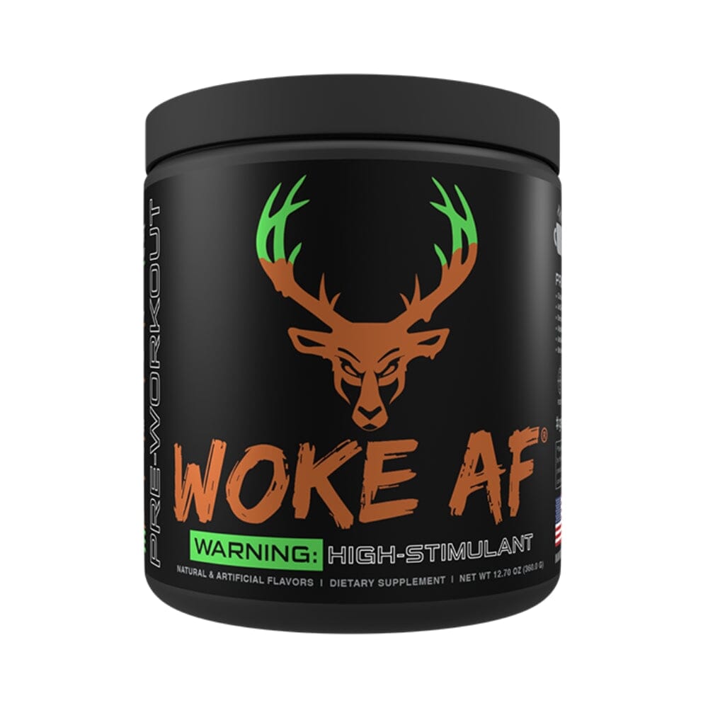 Bucked Up Woke AF 30 Servings Sports Performance Recovery Bucked Up Caramel Apple 
