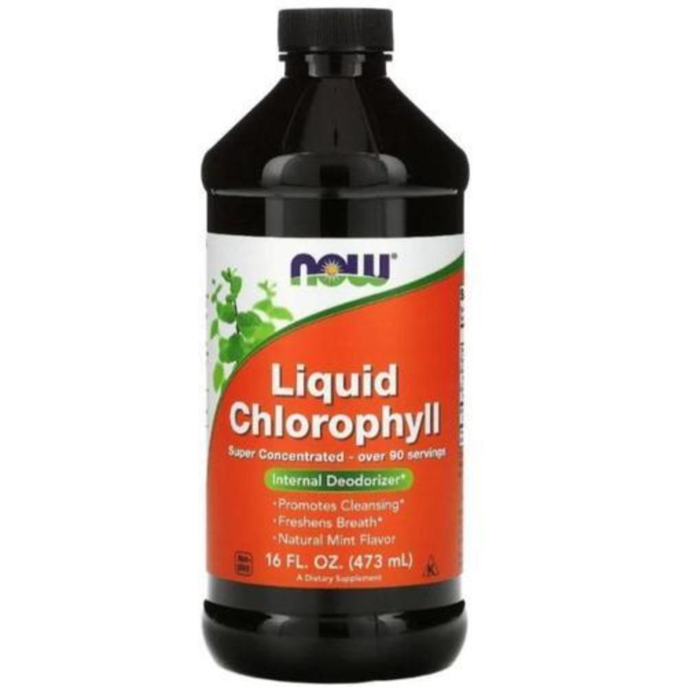 Now Foods Liquid Chlorophyll 16 Ounces Digestive Health / Probiotics Now Foods 