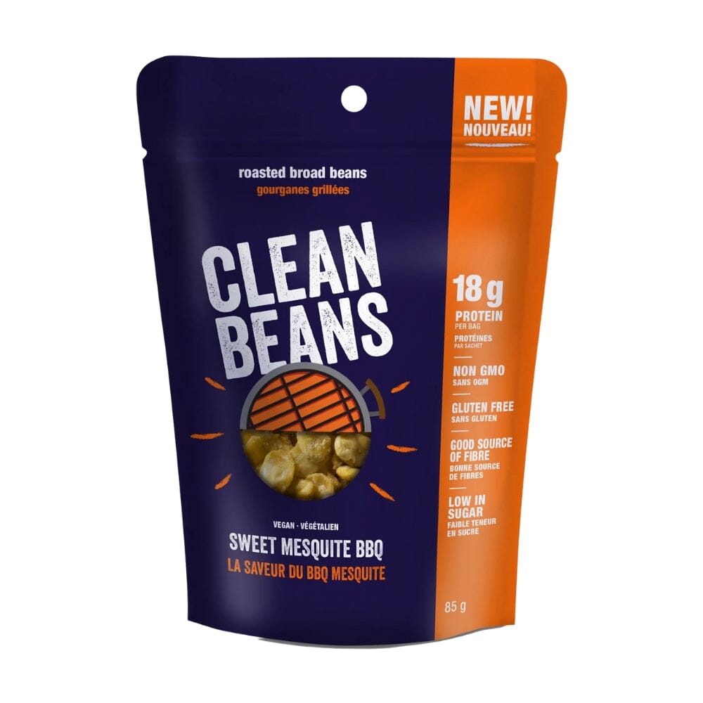 Clean Beans 6/Box Foods Juices Clean Beans Sweet Mesquite BBQ 