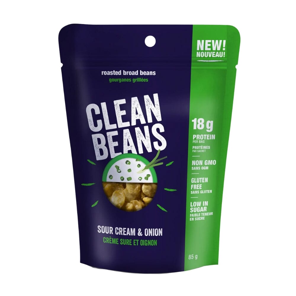 Clean Beans 6/Box Foods Juices Clean Beans Sour Cream & Onion 