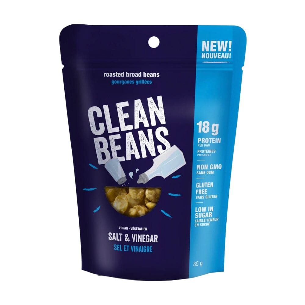 Clean Beans 6/Box Foods Juices Clean Beans Salt & Vinegar 