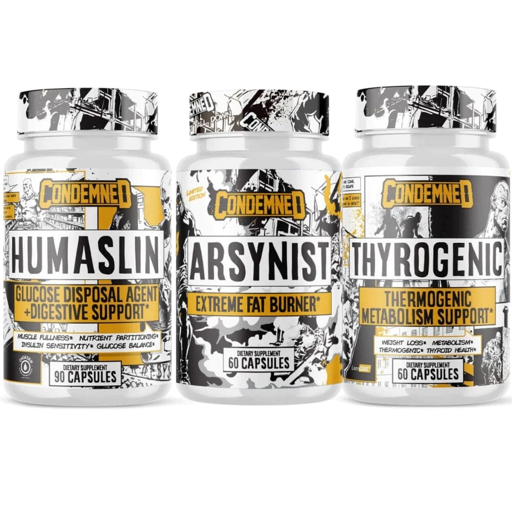 Condemned Labz Triple Weight Loss Stack Condemned Labratoriez 