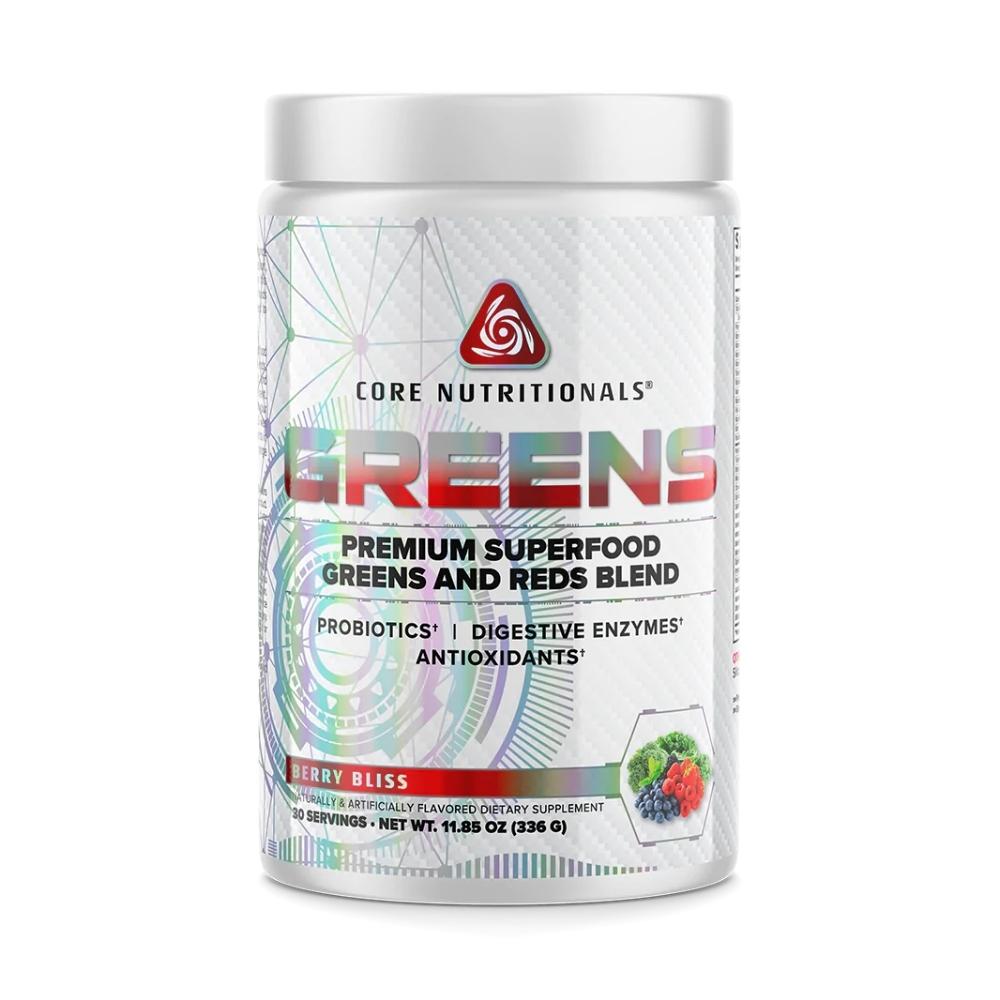 Core Greens 30 Servings Digestive Health Core Nutritionals Berry Bliss 