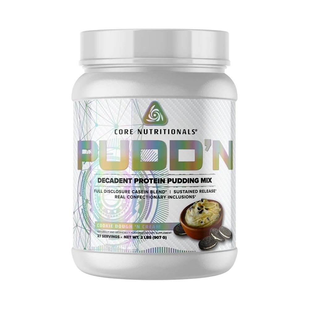 Core Nutritionals Puddin Mix 2lb Protein Powders Core Nutritionals Cookie Dough N Cream 
