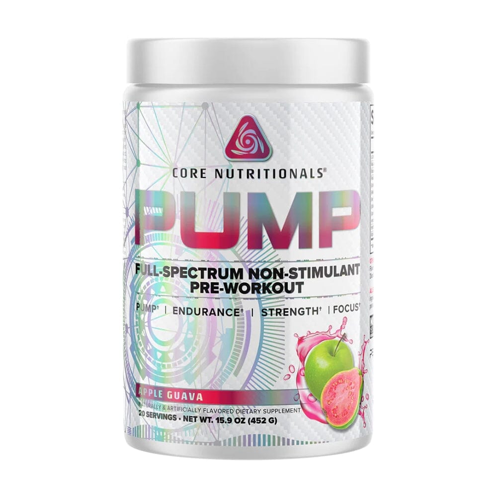 Core Nutritionals Pump 20 Servings Nitric Oxide Core Nutritionals Apple Guava 
