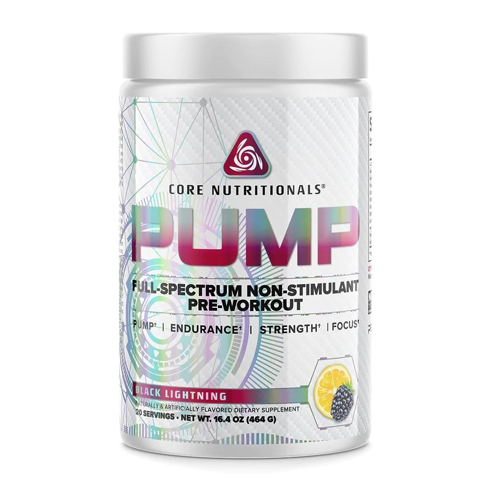 Core Nutritionals Pump 20 Servings Nitric Oxide Core Nutritionals Black Lightning 
