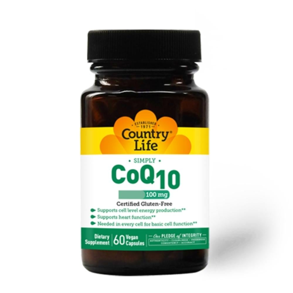 Country Life COQ10 100mg 60 Vege Capsules Specialty Health Products Country Life 