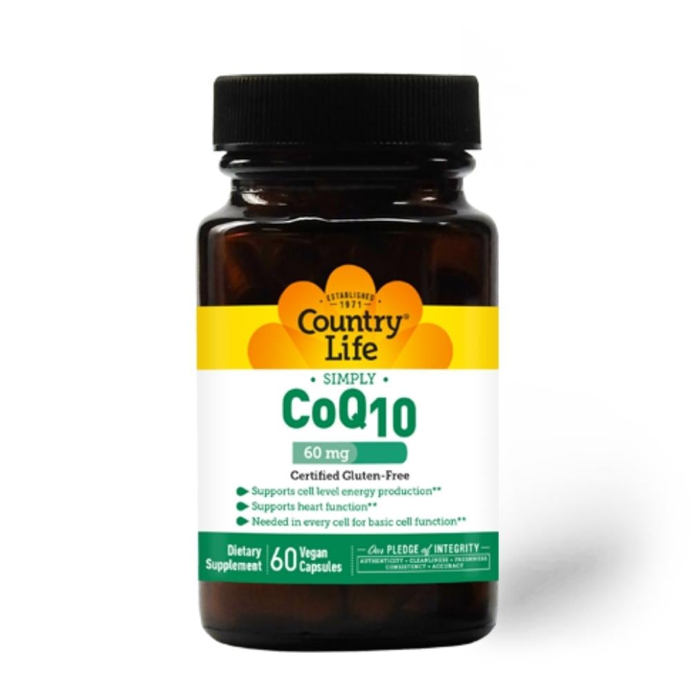 Country Life CoQ-10 60mg 60 Vege Capsules Specialty Health Products Country Life 