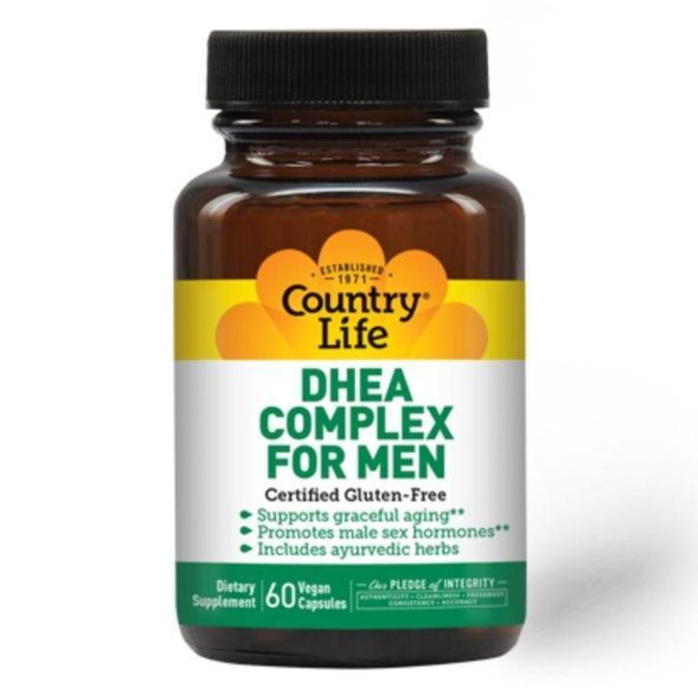 Country Life DHEA Complex For Men 60 Vege Capsules Prohormones Country Life 