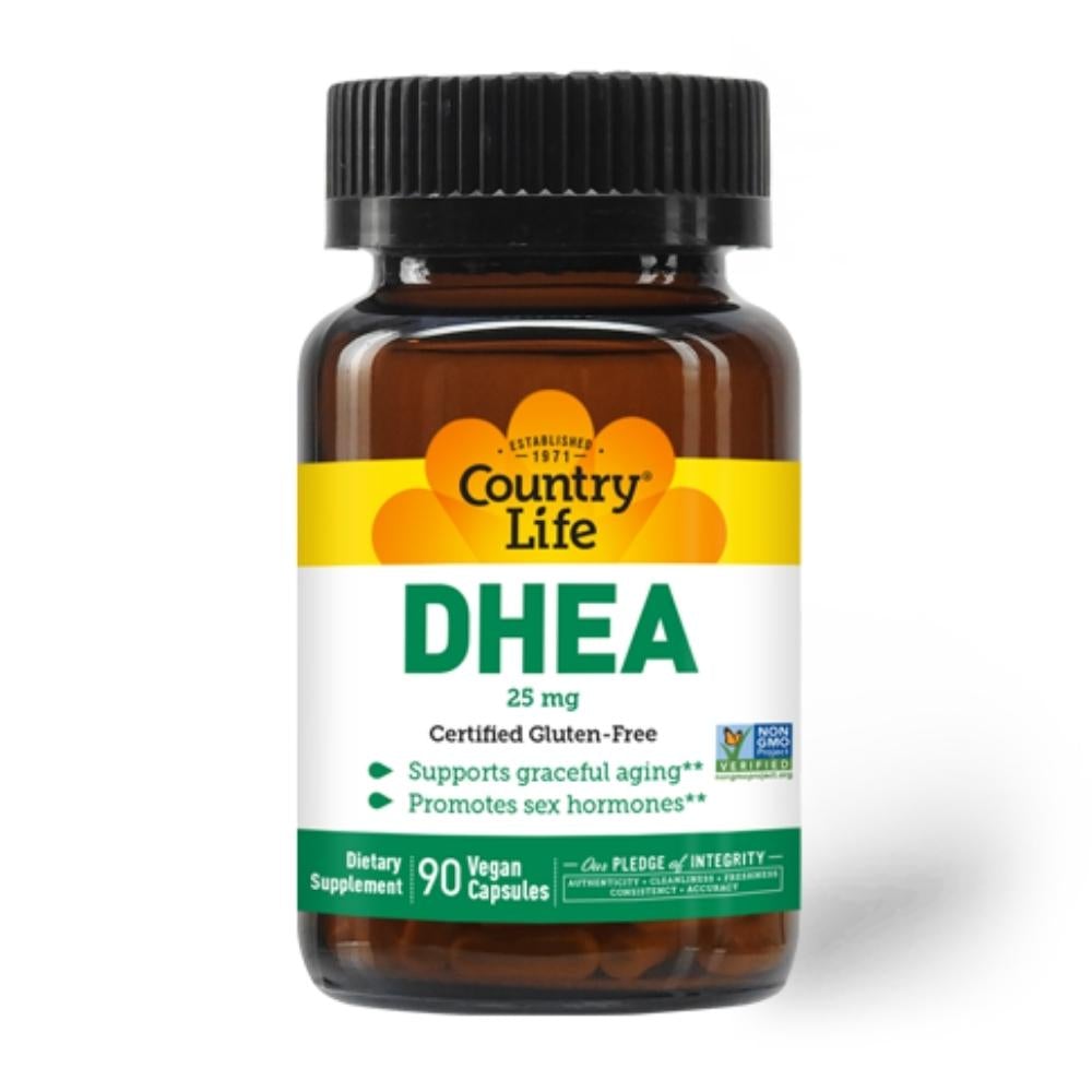 Country Life DHEA 25MG 90 Vege Capsules Prohormones Country Life 