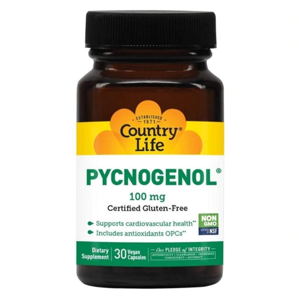 Country Life Pycnogenol 100mg 30 Capsules Vitamins & Minerals Country Life 