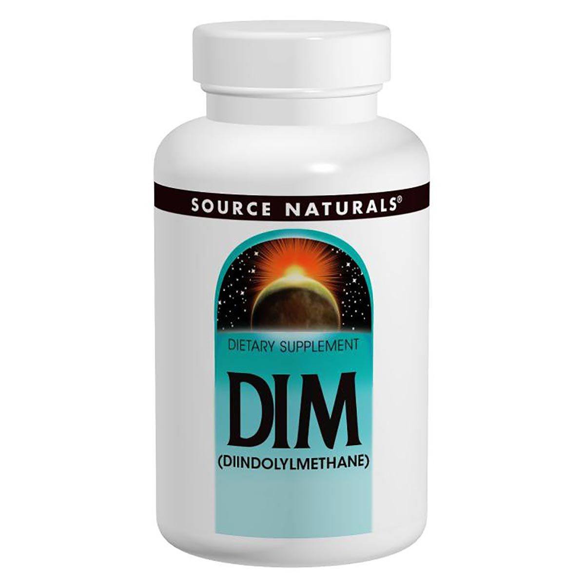Source Naturals DIM 100mg 60 Tabs Source Naturals  (1058814001195)