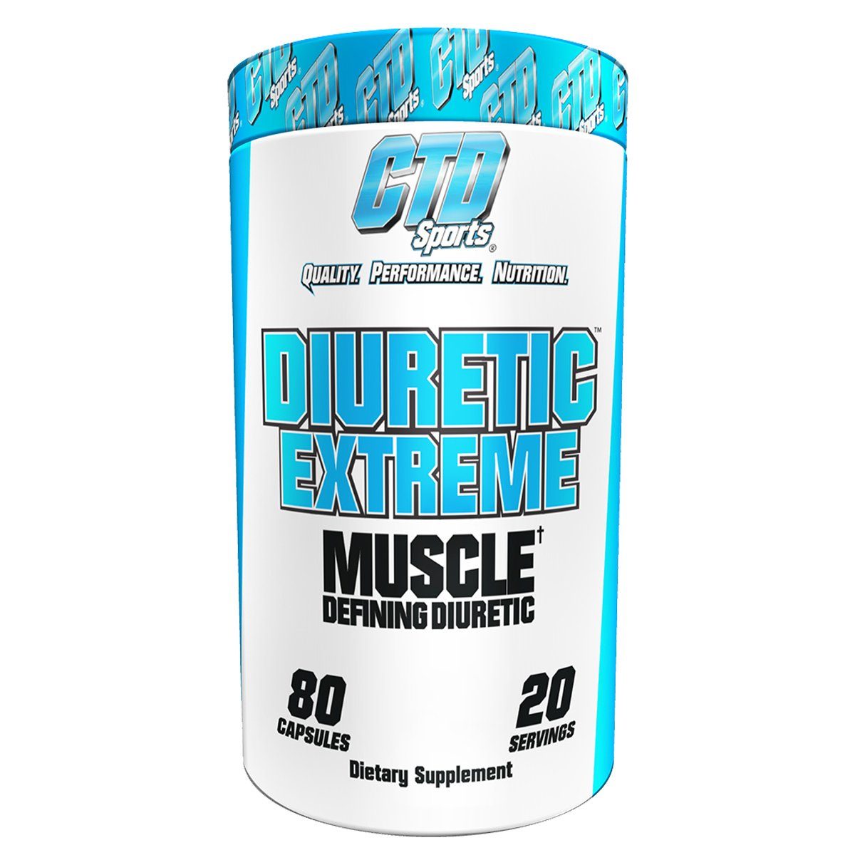 CTD Labs Diuretic Extreme 80 Caps Sports Performance & - Recovery CTD Labs  (1058742698027)