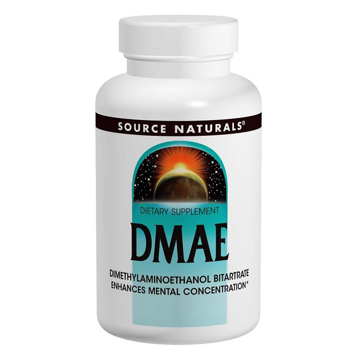 Source Naturals DMAE 351mg 100 Capsules Other Supplements Source Naturals  (1058074296363)