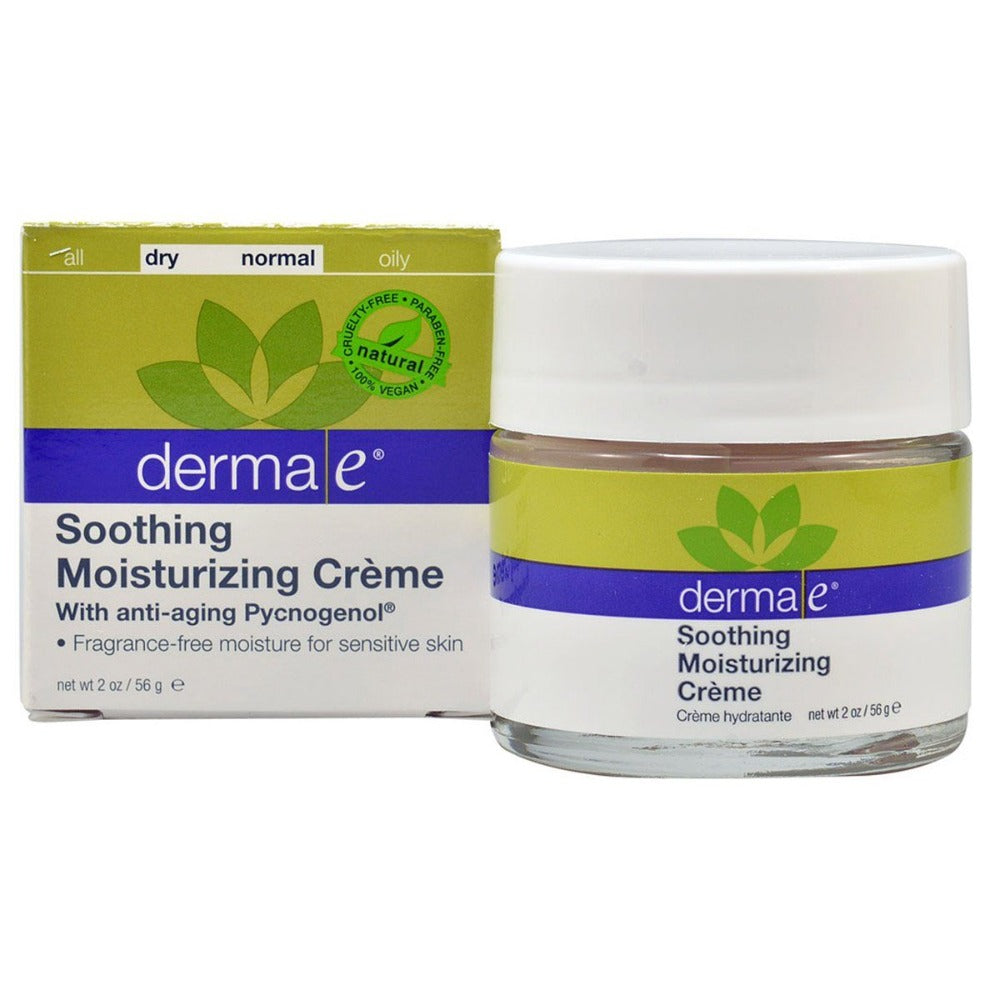 Derma E Soothing Moisturizing Pycnogenol Creme w/Vitamins C, E & A 2 Oz Personal Care Derma E  (1058808496171)