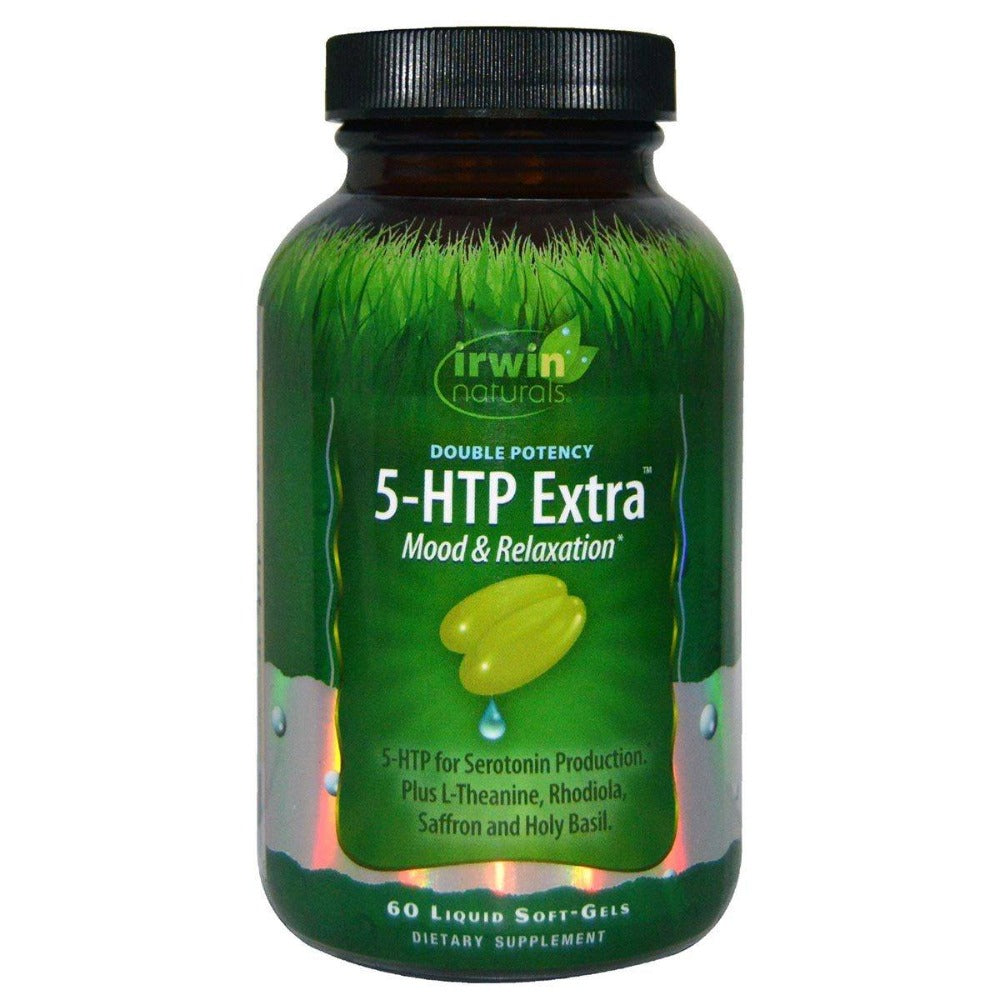 Irwin Naturals 5-HTP Extra 60 Gels Personal Care Irwin Naturals  (1059231760427)