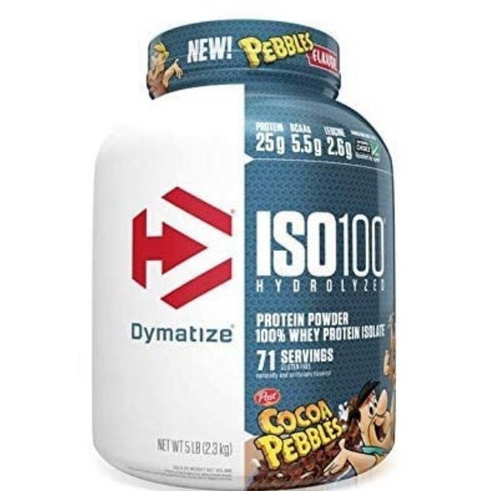 Dymatize ISO 100 Hydrolyzed Whey 5 lbs Protein Dymatize Cocoa Pebbles 