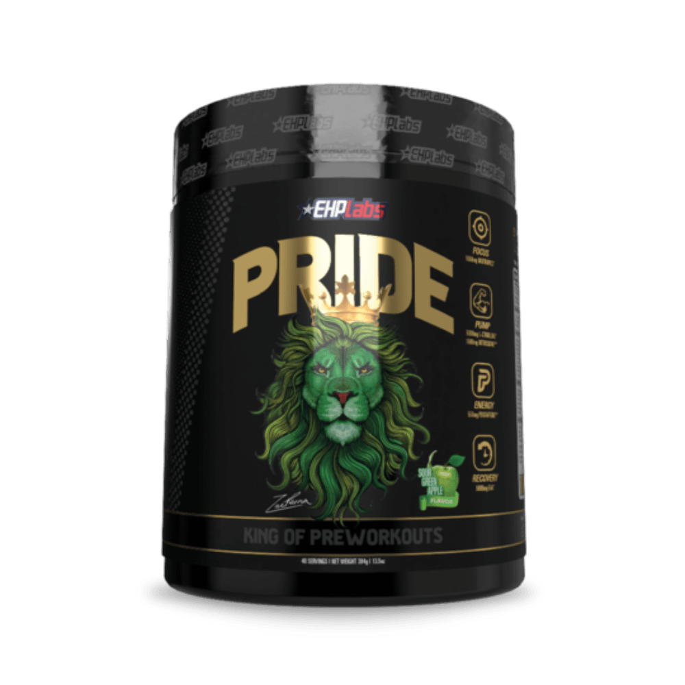 EHP Pride 20 Full Servings | 40 Half Servings Pre-Workouts EHP Labs Sour Green Apple 