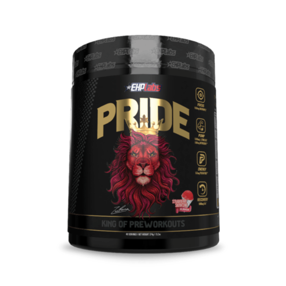 EHP Pride 20 Full Servings | 40 Half Servings Pre-Workouts EHP Labs Strawberry Snowcone 